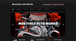 Desktop Screenshot of montvaleautoworks.com