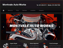 Tablet Screenshot of montvaleautoworks.com